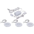 thumbnail image 1 of Kit de Luminaire à Palet LED Mince - Blanc, 3 Lumières, 1 of 2
