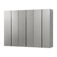 thumbnail image 3 of Maykoosh Urban Oasis Series 96 In. W X 72 In. H X 20 In. D Metallic Grey Cabinet Set D (3-Piece), 3 of 10