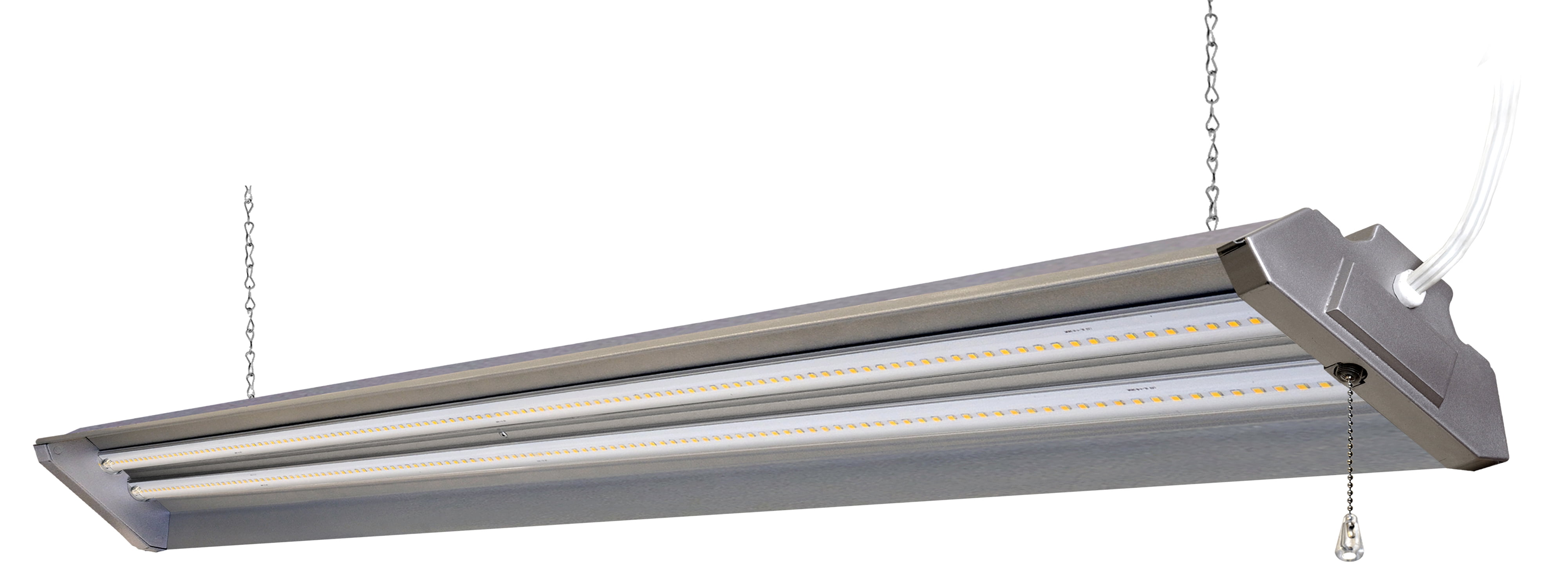 Verrijken Verrassend genoeg passage Hyper Tough 4 ft Steel, 5000 Lumen LED Shop Light, Grey - Walmart.com