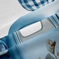thumbnail image 4 of Erosebridal Gnome Truck Shower Curtain 72Wx84L,Fall Farm Bathroom Shower Curtain,Light Blue, 4 of 6