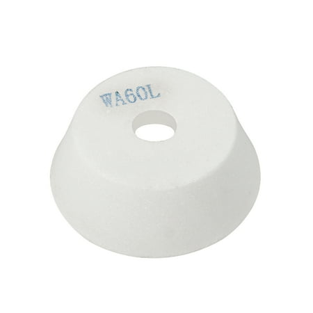 

Uxcell 4-Inch Flaring Cup Grinding Wheel 60 Grits White Aluminum Oxide
