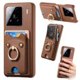 thumbnail image 1 of Case for FOXDOCK Xiaomi 15 , Leather, Bear Ring, Card Holder, 1 of 4