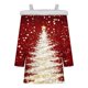 thumbnail image 5 of Fiudx Camisetas para Mujer Top de Camiseta con Estampado Navideño de Doble Hombro Informal a La Moda para Mujer, 5 of 5