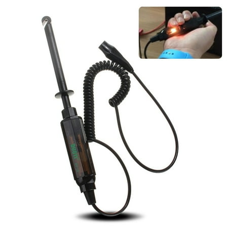 Accessory High Voltage Differential Probe Digital Test Pencil DC 6V/12V/24V Multifunction Multi-Sensor Electrical LCD Display Voltage Detector Test Pen + Hook Type Probe ()