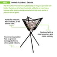 thumbnail image 4 of Champion Sports Porte-Balles Rhino Flex - pour Baseballs, Softballs, Balles de Tennis, 4 of 5