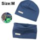 thumbnail image 1 of Conjunto de gorro y bufanda de lazo para bebés, niños y niñas, gorros tejidos de algodón suave para niños, gorro y bufandas con cuello para niños pequeños, 1 of 8