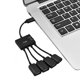 thumbnail image 5 of Tipo c hub usb, enchufe liviano compacto de intercambio caliente y reproducir 480mbps de transmisión USB C HUB PARA OFICINA PARA EL HOGAR, 5 of 7