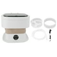 thumbnail image 4 of Foldable Mini Washing Machine, 40W Power, Lightweight  Perfect For Laundry On The Go, 4 of 5