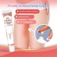 thumbnail image 4 of Crema antimicrobiana íntima para mujer, paquete de 1/2, para eliminación de olores, ungüento antiinflamatorio genital y tratamiento de eccema, 20 g, 4 of 5