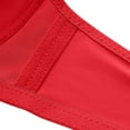 thumbnail image 6 of Meichang Plus Size Bras for Women No Underwire Push Up Bra Racerback Lace T-shirt Bras Full Coverage Breathable Underwear Comfy Supportive Everyday Bras Red 42C, 6 of 8