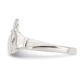 thumbnail image 4 of Sterling Silver Solid Claddagh Ring QR957, 4 of 6