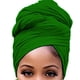 thumbnail image 5 of Sonducket Hijab interior con nudo de turbante largo, gorro multiusos a prueba de polvo, gorros, gorro, accesorios para mujer, verde brillante Verde brillante 2piezas Sonducket CBP468082, 5 of 6