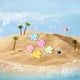 thumbnail image 4 of BRIGHTFUFU 50 Uds. Mini tortugas que brillan en la oscuridad, figura de tortuga marina de resina, pecera, decoración de jardín en miniatura, 4 of 7
