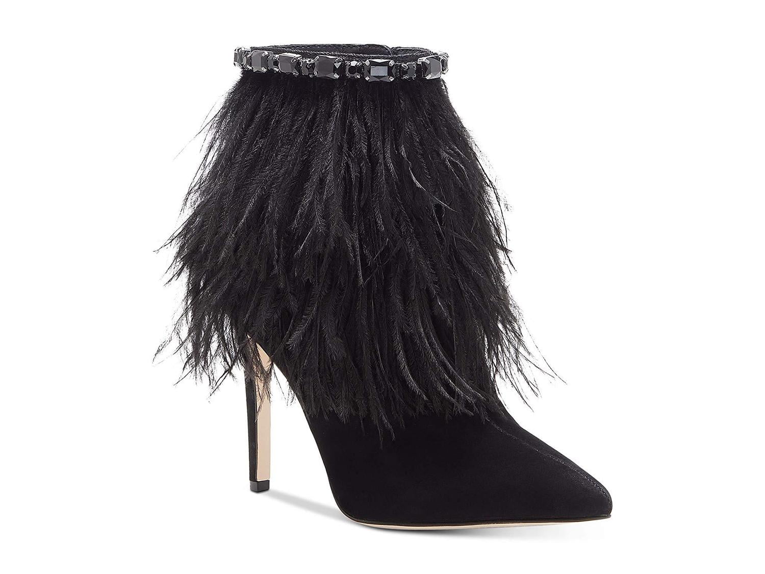 jessica simpson feather booties