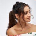 thumbnail image 2 of Diademas con lazo, diadema con lazo, moda antideslizante, negro de 0,35 pulgadas de ancho, diadema con lazo, para niñas y mujeres, 2 of 7