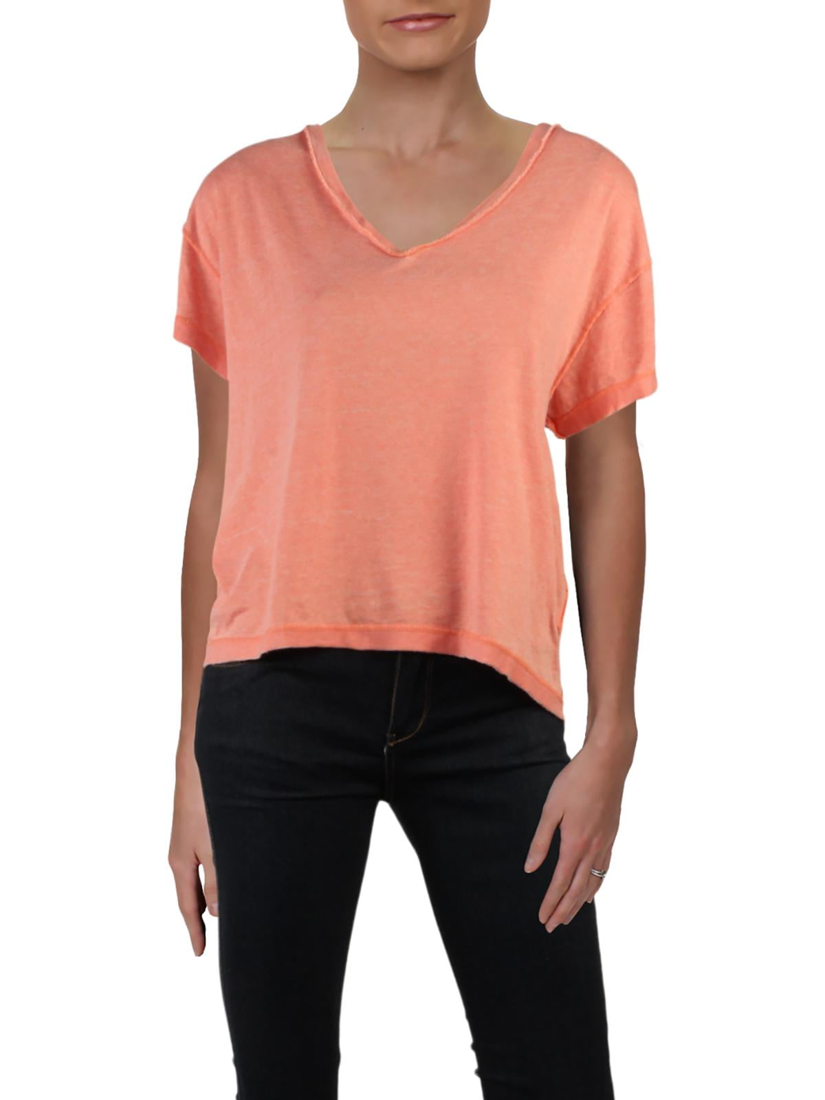 apricot batwing top