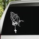 thumbnail image 3 of Pegatina láser para coche, rosario de perlas, oración, ventana de coche, pegatina decorativa para motocicleta, 3 of 5