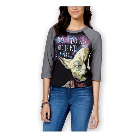 Camiseta gráfica de Star Wars para hombre 'Do Or Do Not', negro, XS