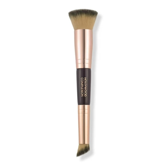 Brocha de maquillaje Charlotte Tilbury Hollywood Complexion 2 en 1