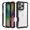 Black, variant on TECH CIRCLE for iPhone 16 Pro Case, Shockproof TPU+PC Armor Case Transparent Clear Back Cover,Red