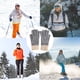 thumbnail image 5 of Guantes mágicos térmicos elásticos con pantalla táctil de invierno, tejidos de lana cálida y forrados con vellón grueso, 5 of 5