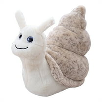 Darzheoy 8" Plush Snail Stuffed Animal, Cut Snails Toy Soft Lovely Toys Stuffed Toy Cute Soft Sleeping Snail Plush Toy Gifts for Kids