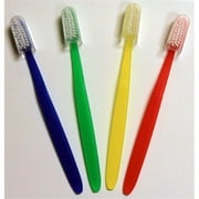 DDI 2341240 7" Toothbrushes - 250 Count  Cap  Assorted Colors Case of 250