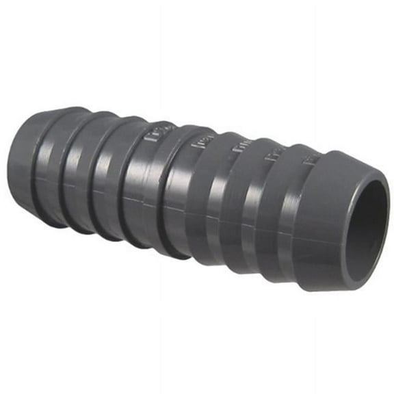 Spears Manufacturing 1429-015 1.5 In. Poly Pipe PVC Insert Coupling - Gray - 1-1/2 in.