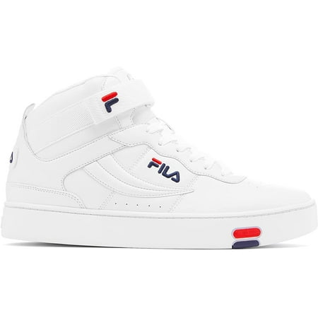 Mens Fila V-10 Lux Shoe Size: 9 White - Navy - Red Basketball