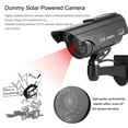 thumbnail image 5 of Tiitstoy Solar Powered Fake Security Camera, Easy to Install, Waterproof Indoor Outdoor with Realistic Simulated Leds Flashing Lights and Warning Sticker, 5 of 6