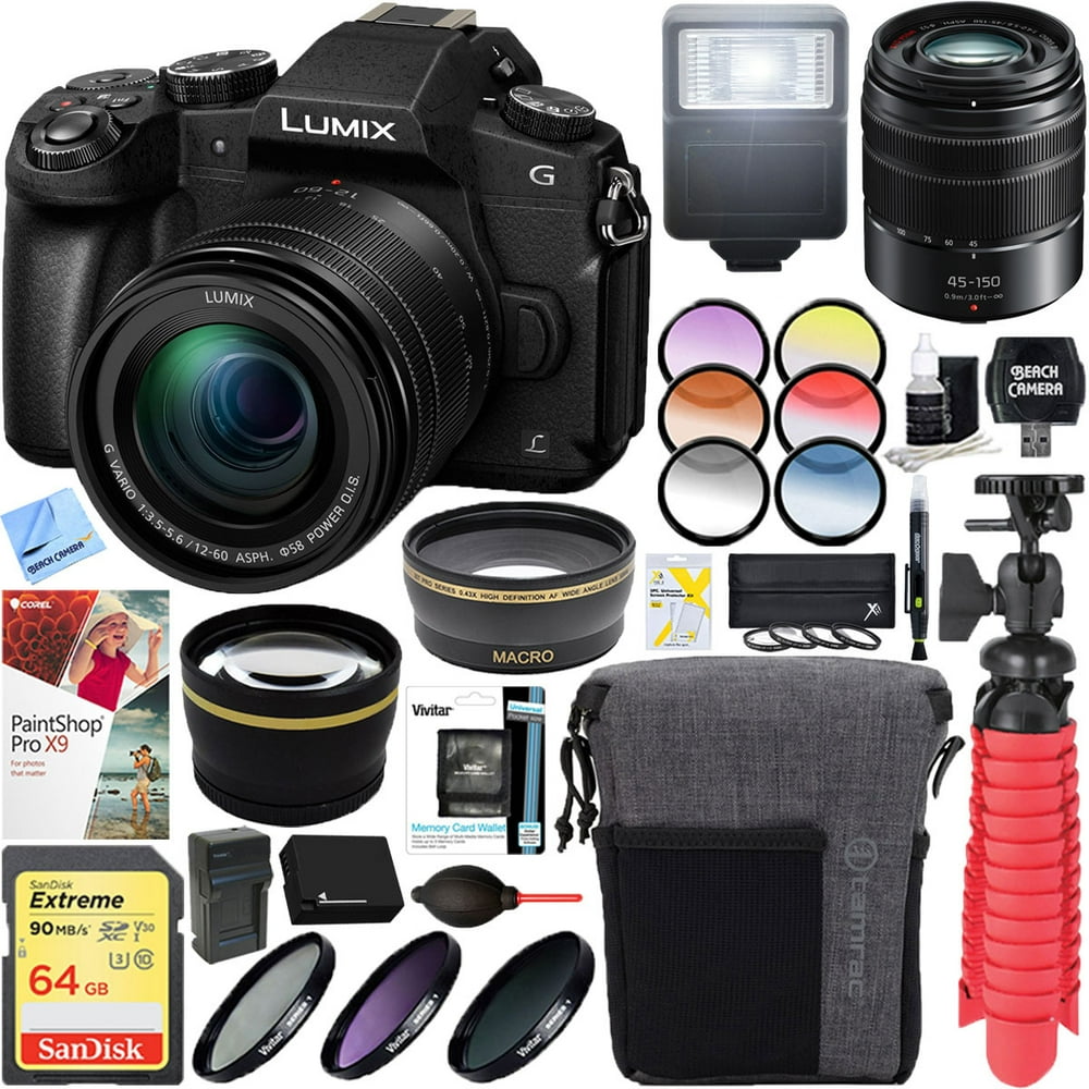 Panasonic LUMIX G85 4K Mirrorless Interchangeable Lens Camera Kit with
