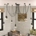 thumbnail image 6 of Spider 10-Light Novelty Light Belladepot Decorated Chandelier, 6 of 7