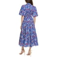 thumbnail image 2 of Derek Lam 10 Crosby womens  Dahlia Shirtdress, 0, Blue, 2 of 3