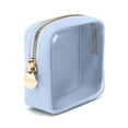 thumbnail image 1 of Estuche de maquillaje transparente Embla, bolsa de viaje, azul cielo, 1 of 6