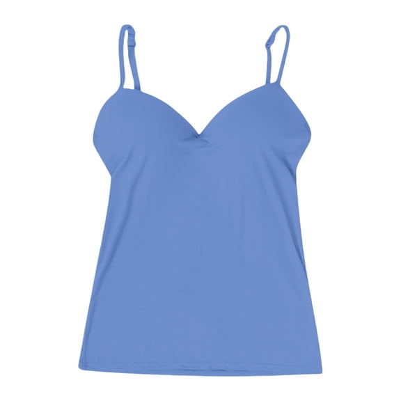 Liuchenyi Summer Sales Under $1 Camisole Camisole Tops for Women All Cotton Airy Soft Comfy Tank Cami Undershirt for Daily Wear