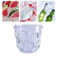 thumbnail image 4 of Portable Ice Bucket for Parties and Home Bars Made of Acrylic with Stylish Diamond Shape Design Transparent, 4 of 5