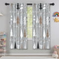 thumbnail image 5 of Blackout Kids Curtains,Gray Christmas Tree Pattern Childrens Insulated Curtains Set Of 2,Bedroom Essentials,Toddler Room Decor 42"x63", 5 of 5