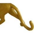 thumbnail image 5 of 18", 14"W Gold Polystone Leopard Sculpture, by DecMode (2 Count), 5 of 9