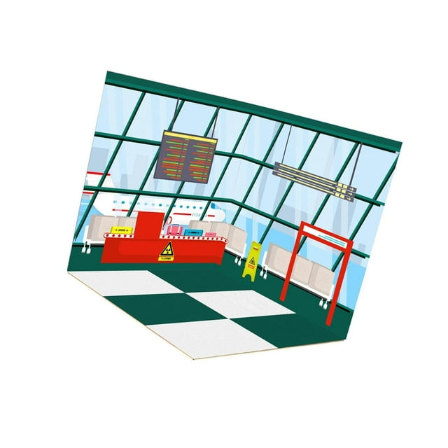1/12 Scale Backdrop Layout Storage Background for Action Building Diorama Layout Figures Diecast Car Style B