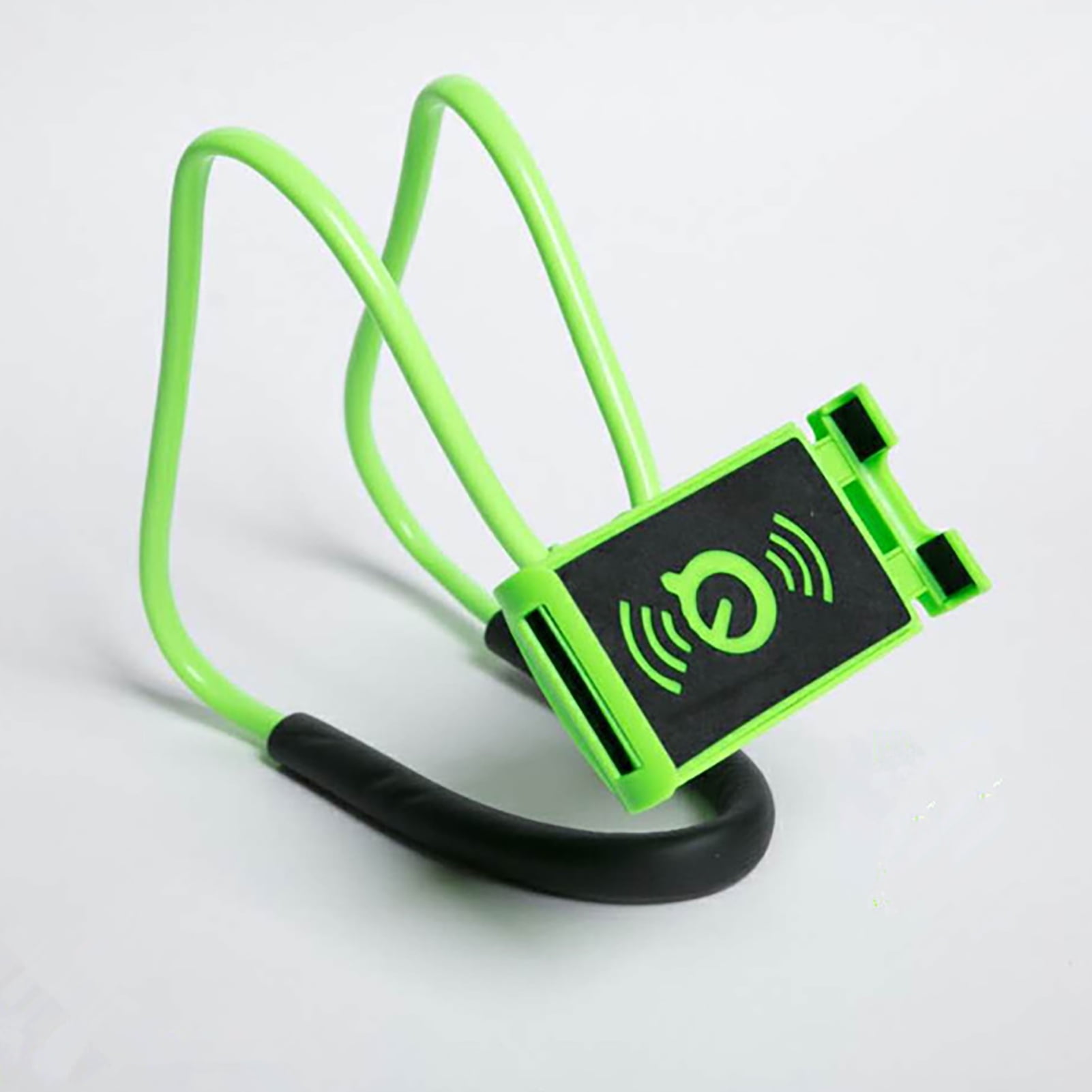 Phone Stand 360 Degree Rotation Lightweight Neckband Flexible Phone Lazy Bracket for Watching TV,Pink
