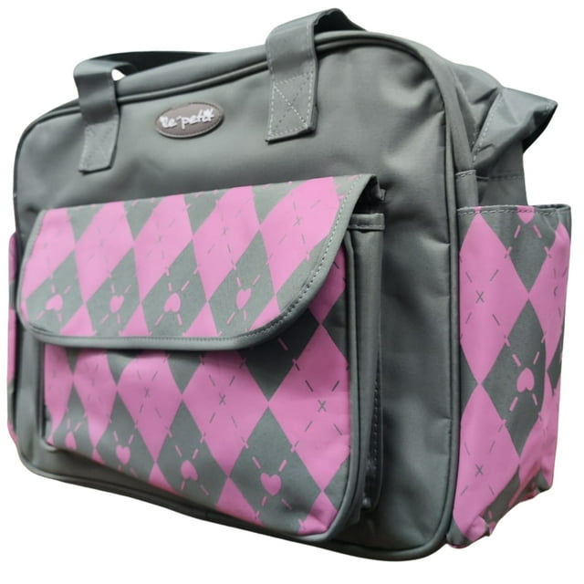Pañalera D´ Yaly Rombo Gris