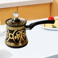 thumbnail image 2 of Flynix Coffee Pot Accessories with Lid W Anti Overflow Spout Comfortable Grip Chocolate 550 ml, 2 of 10