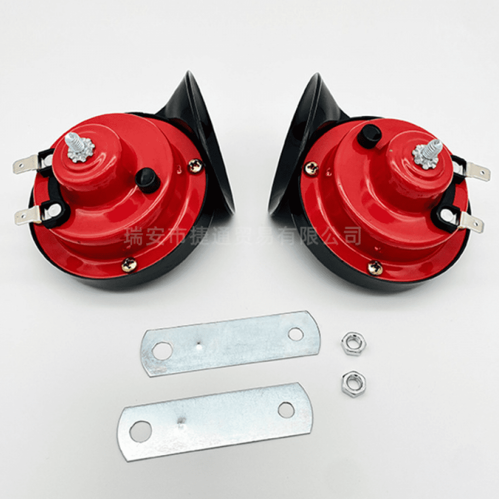 Super Loud Train Horn 12V Waterproof Air Horn Replacement Kit Car Air Electric Snail Double Horn General Auto PartsYouyou