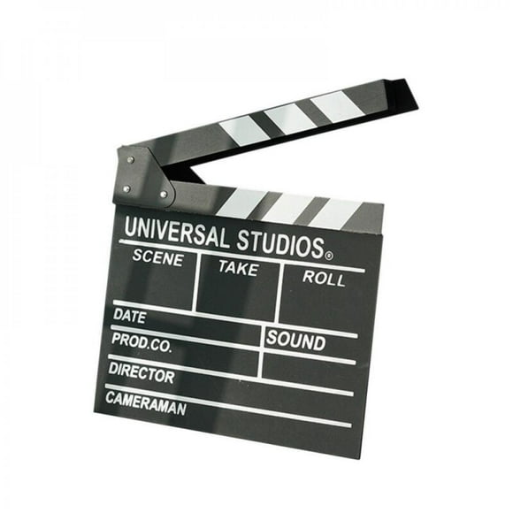 Clapet de Scène Vidéo en Bois pour Réalisateur de Films TV Décoration Photo pour Photographie Boutique en Ligne