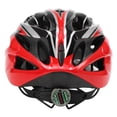 thumbnail image 4 of Gorra de ciclismo Lixada Casco de bicicleta ligero con visera Luz LED In-mold Casco de ciclismo de c TOMSHOO Gorra de ciclismo, 4 of 7