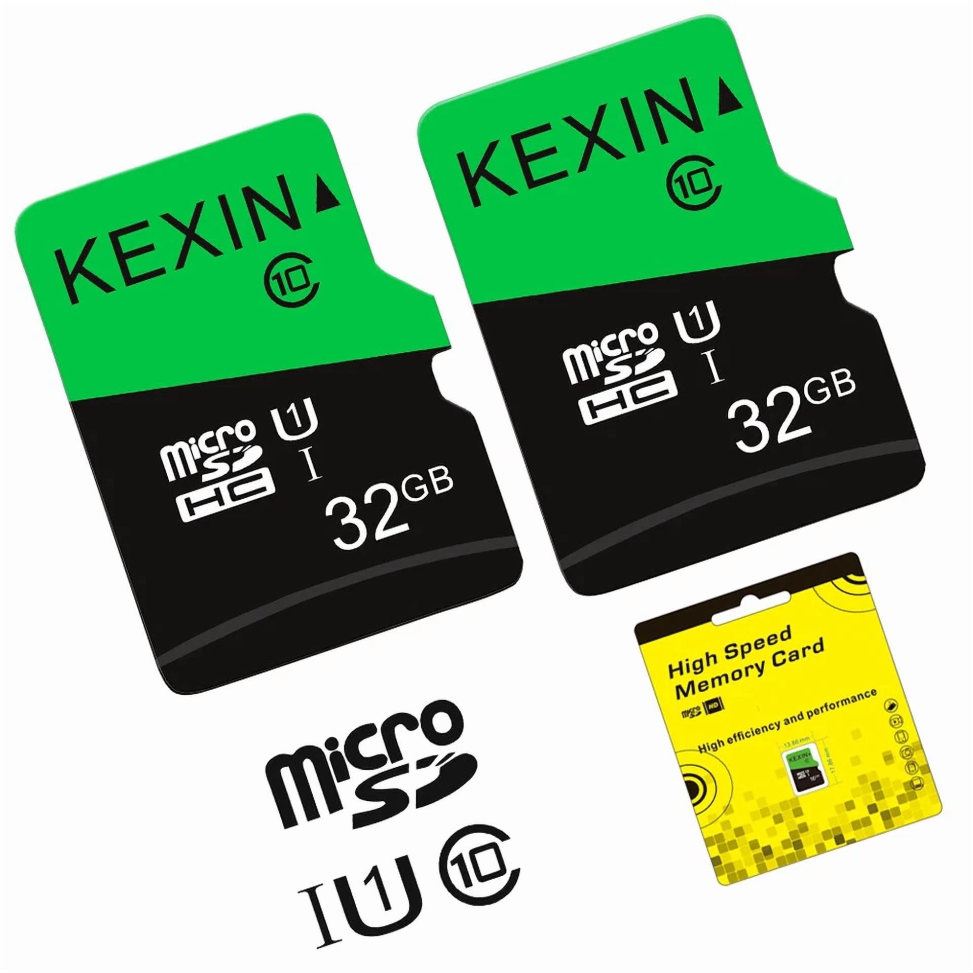 CRESTIN- 2 Pack 32Gb Micro Sd Tf Card Sdhc Class 10 Flash Memory Tf Card For Phone,Camera