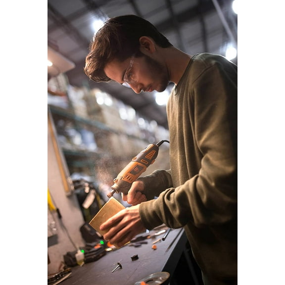 1.3- Variable Speed Rotary Tool with 190-Piece Kit, Shaft & Carrying