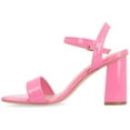 thumbnail image 3 of Journee Womens Tivona Mid Heel Ankle Strap Dress Sandals, Widths Available, 3 of 9