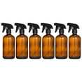 thumbnail image 6 of Yuangui 6 Pcs Brown Colored Trigger Spray Bottle Glass Small Empty Sprayer Bottle Perfume Liquid Dispenser for Make up Skin Care (500ml, Brown), 6 of 10