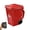 Red, variant on Creative Trash Bin Ceramic Mug with Lid,Funny Recycling Bin Coffee Mug,Novelty Trash Can Shaped MugDrinking Tea Cup,Unique Gift for for Office,Coworkers,Home Desk,Daily Use